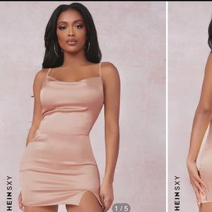 Blush Pink Shein dresss